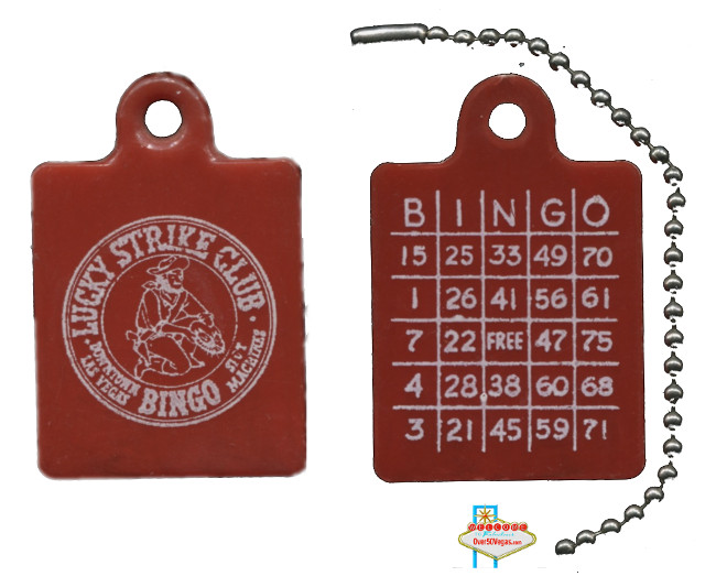  Lucky Strike Club keychain